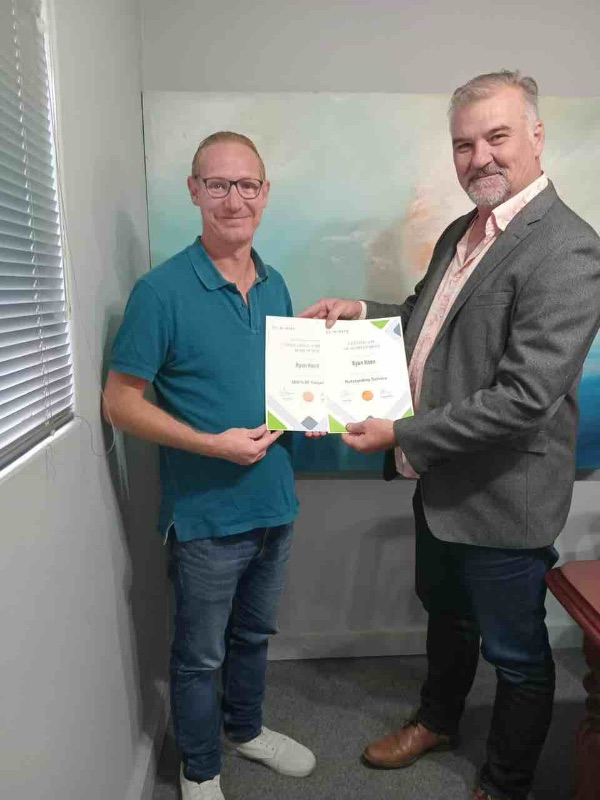 Staff Awards, Ryan Koen